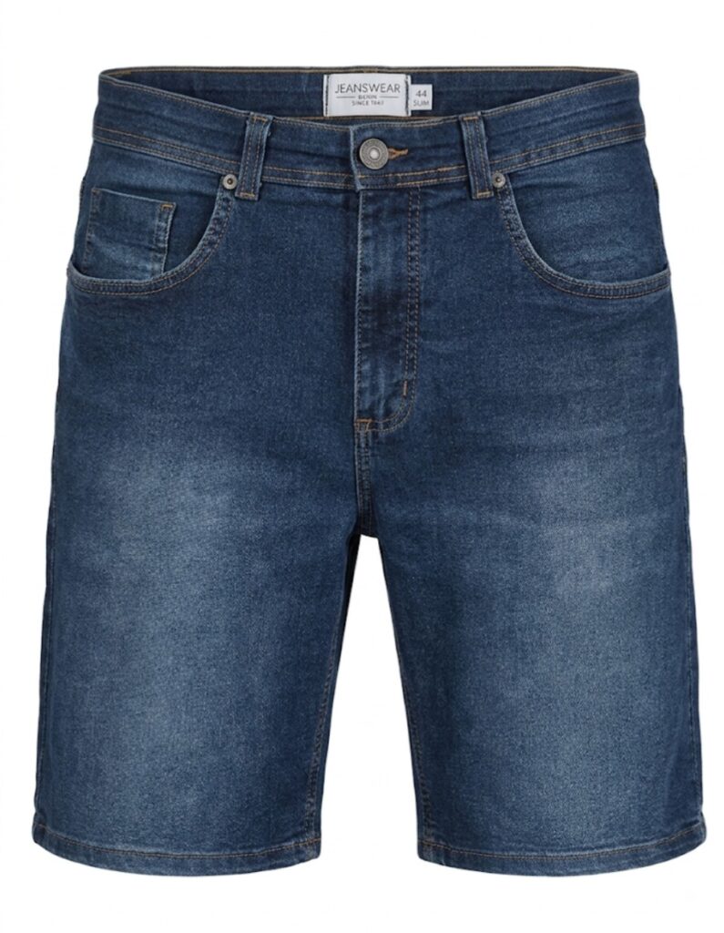 Bermuda jeans brechó online Seleta Garimpos