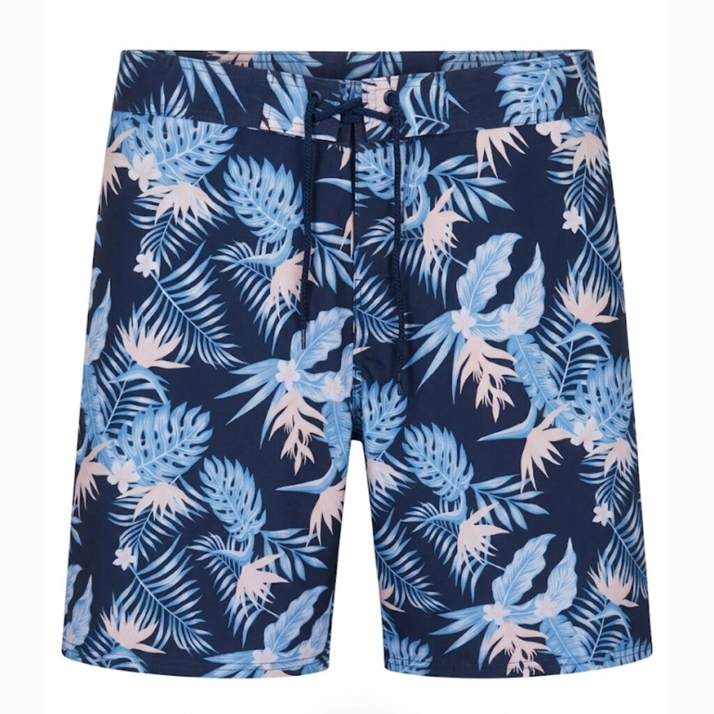Bermuda estampada brechó online Seleta Garimpos