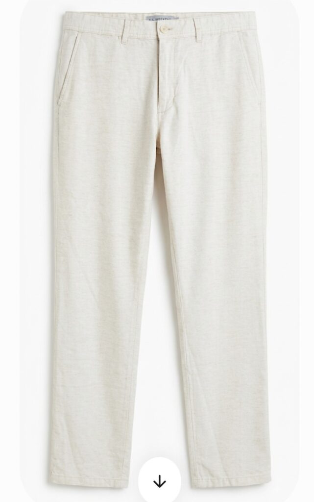 Calça masculina brechó online Seleta Garimpos